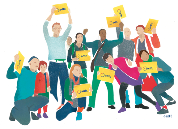 ADFC-Illustration Abstimmung